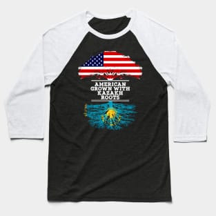 American Grown With Kazakh Roots - Gift for Kazakh From Kazakhstan Baseball T-Shirt